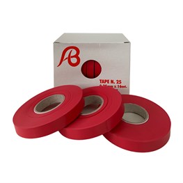 NASTRO TAPE MM 0,25 X 16 MT - COLORE ROSSO